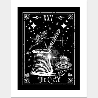 The Cezve Turkish Coffee Tarot Card Posters and Art